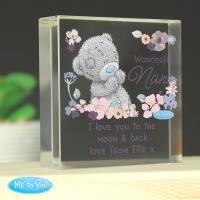 Personalised Me to You Wonderful Nan Large Crystal Block Extra Image 1 Preview